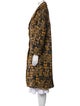 Dolce & Gabbana Tweed Pattern Coat