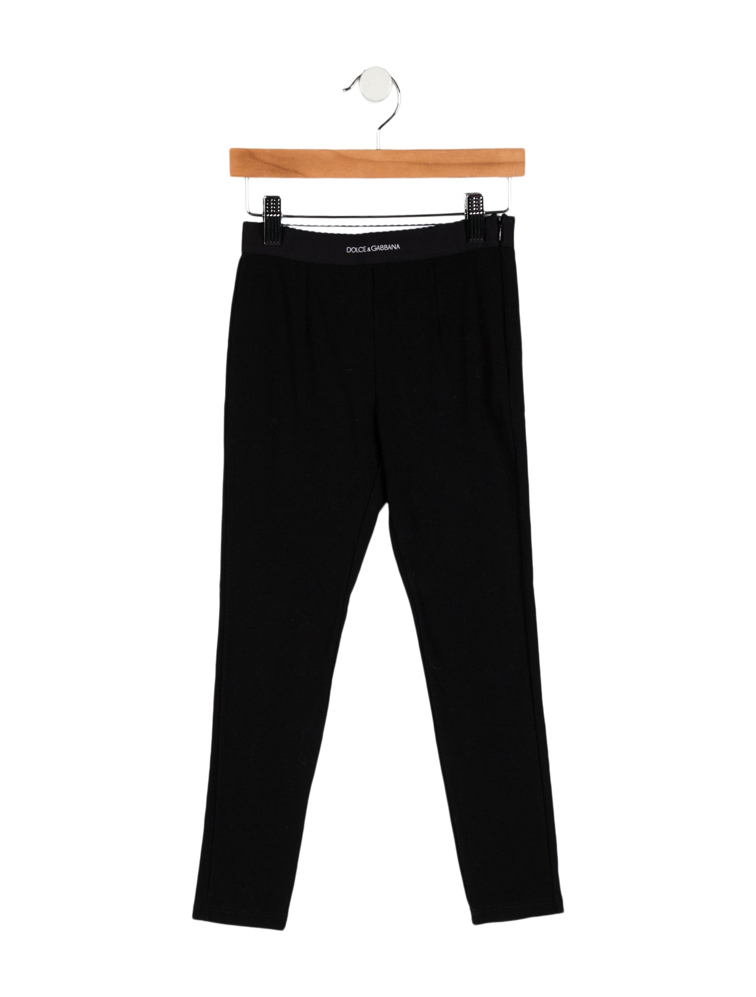 Dolce & Gabbana Girls' Logo Trimmed Leggings