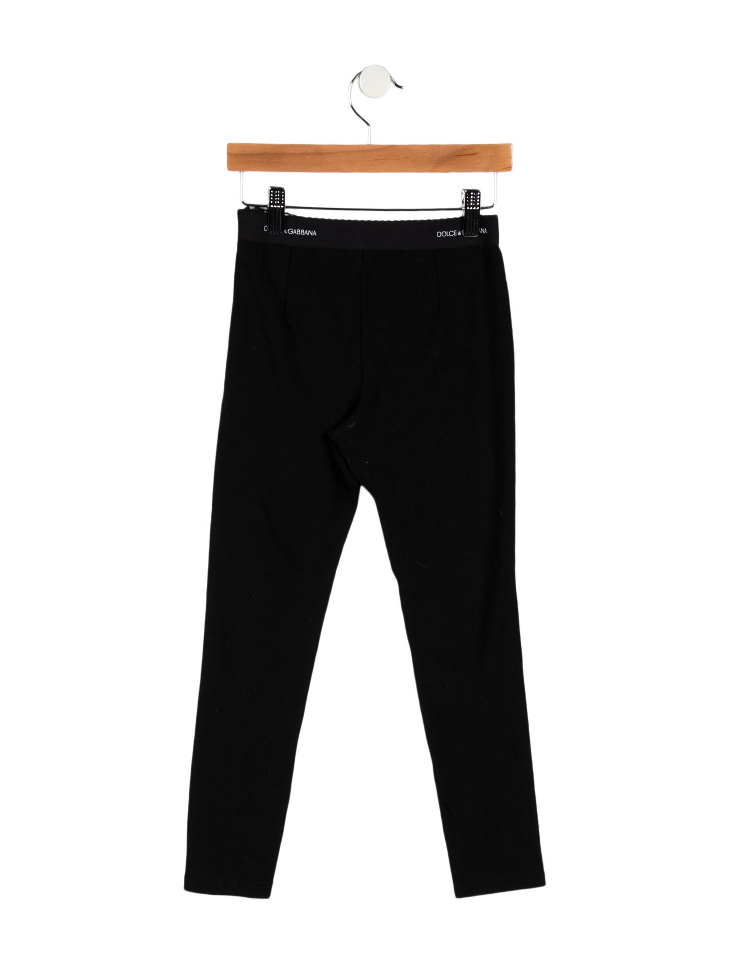 Dolce & Gabbana Girls' Logo Trimmed Leggings