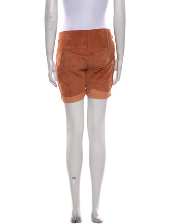 Dolce & Gabbana Suede Mini Shorts