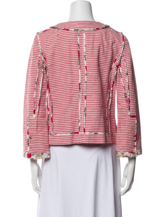 Dolce & Gabbana Houndstooth Print Jacket