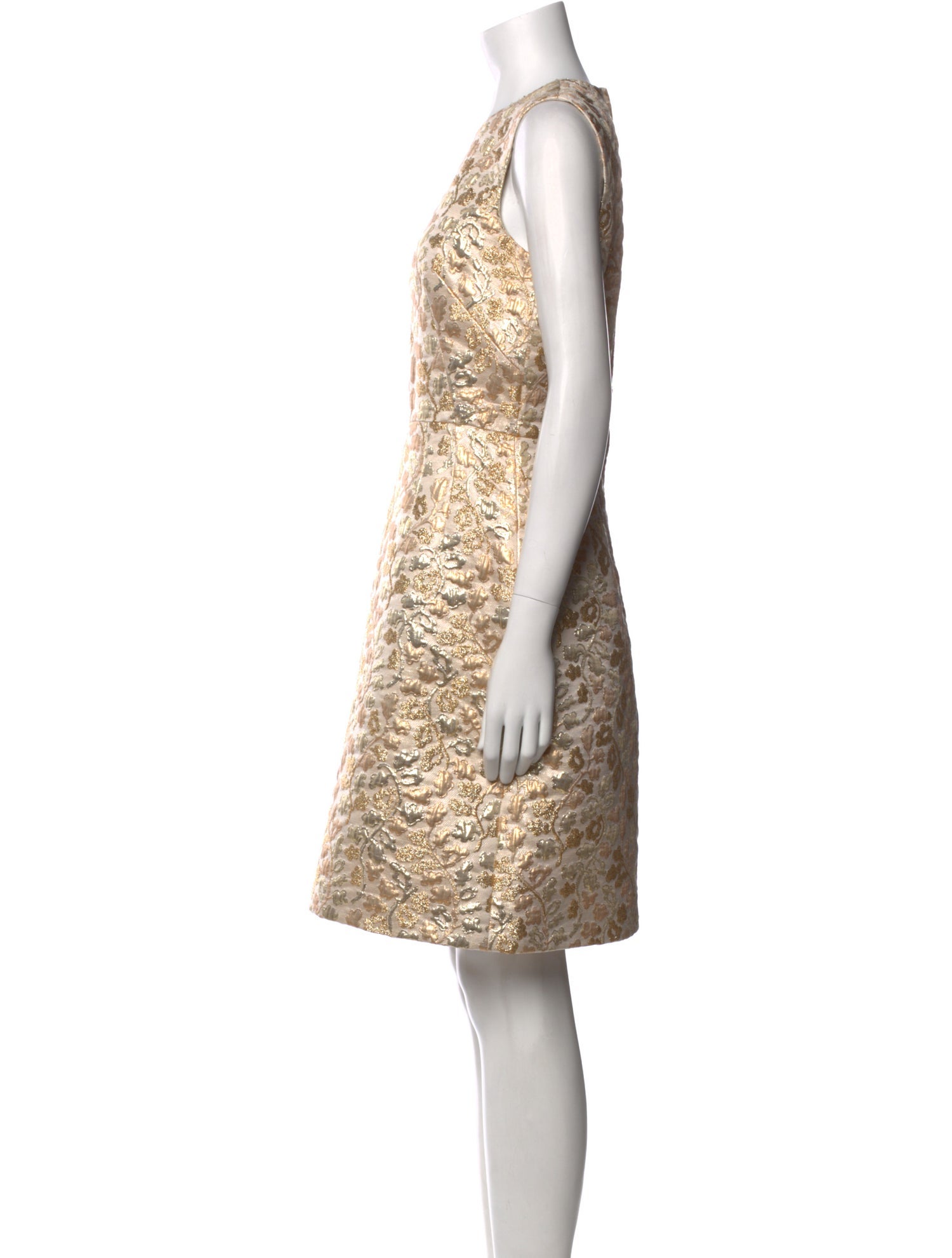 Dolce & Gabbana Crew Neck Knee-Length Dress