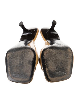 Dolce & Gabbana Patent Leather Slides