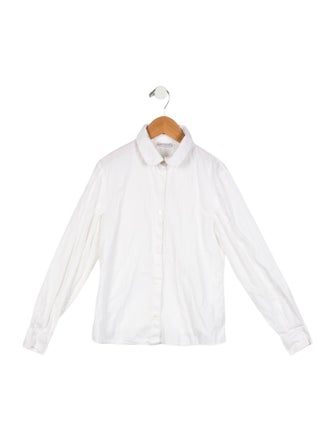Dolce & Gabbana Boys' Solid Button Up Shirt