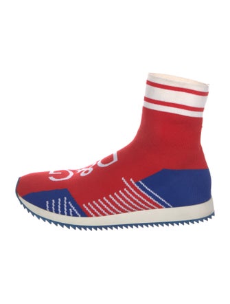 Dolce & Gabbana Printed Sock Sneakers