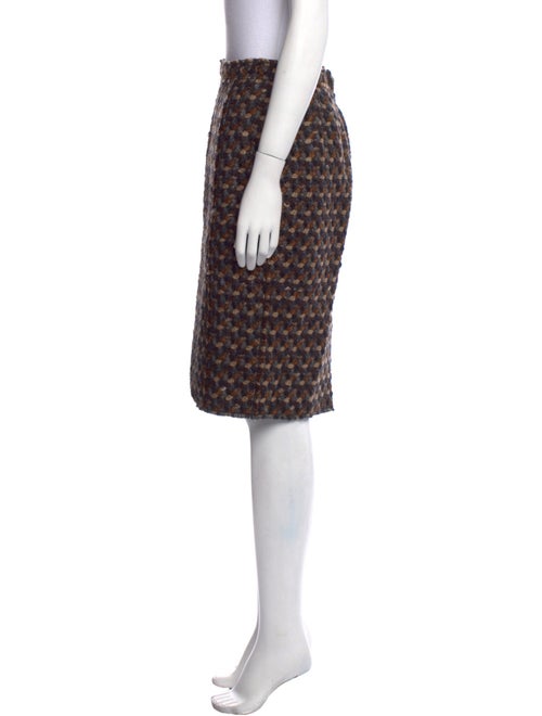 Dolce & Gabbana Virgin Wool Knee-Length Skirt