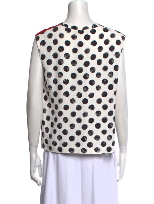 Dolce & Gabbana Floral Print Scoop Neck Crop Top