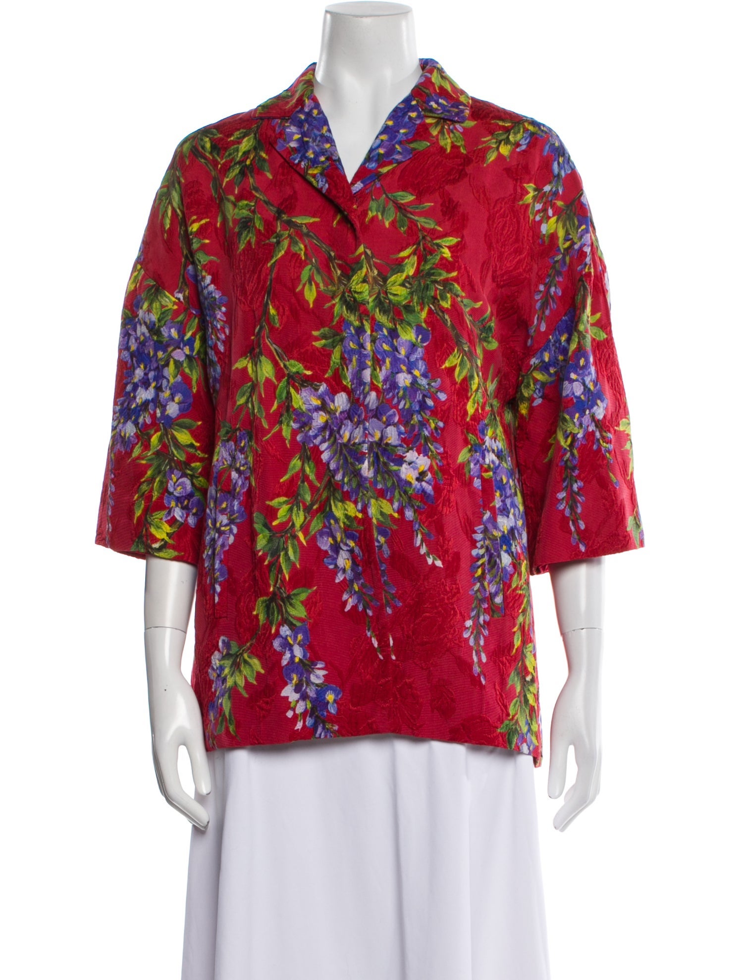 Dolce & Gabbana Floral Print Jacket