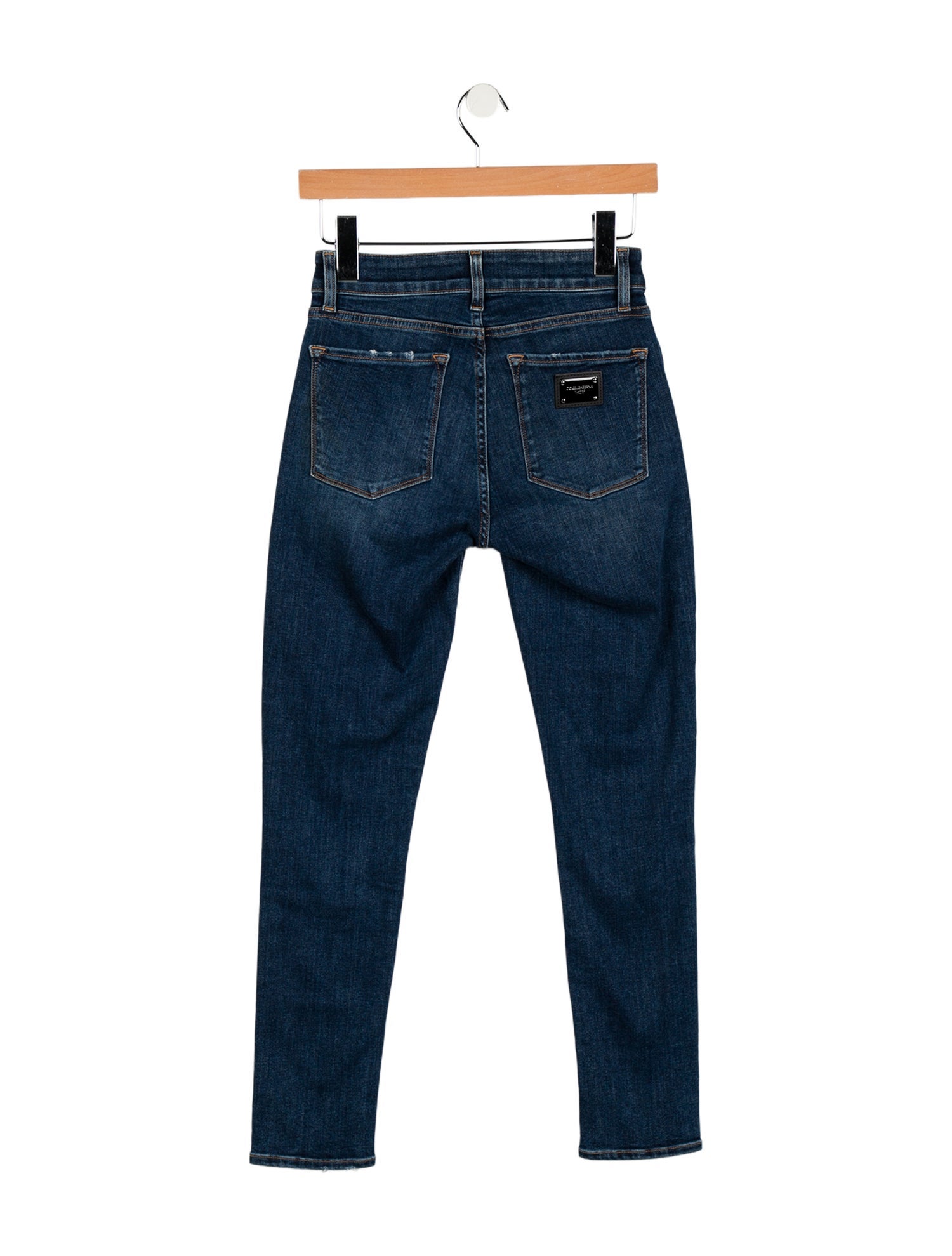 Dolce & Gabbana High-Rise Skinny Leg Jeans