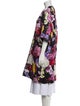 Dolce & Gabbana Floral Print Down Coat