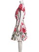 Dolce & Gabbana Floral Print Knee-Length Dress