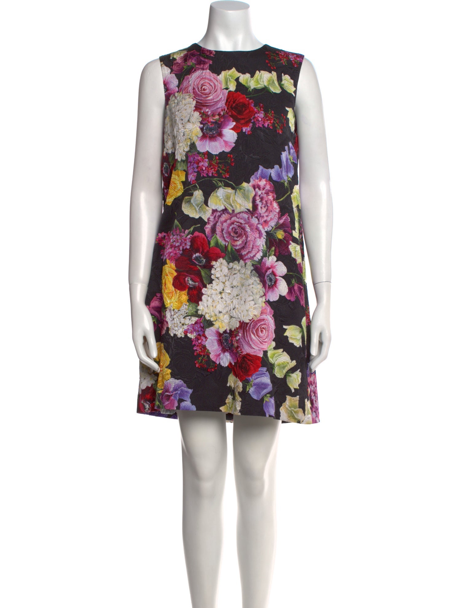 Dolce & Gabbana Floral Print Mini Dress