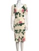 Dolce & Gabbana Silk Knee-Length Dress