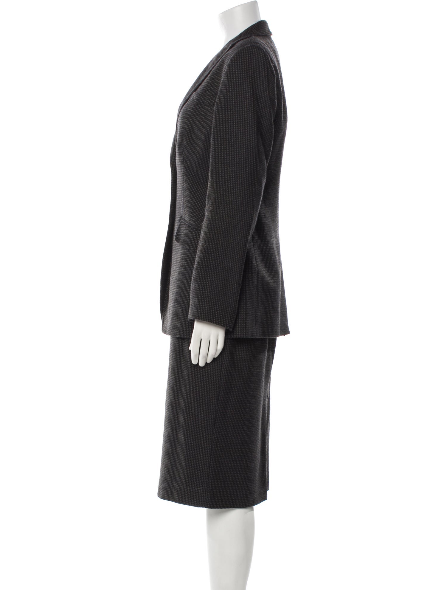 Dolce & Gabbana Vintage Wool Skirt Suit