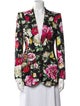 Dolce & Gabbana Floral Print Blazer