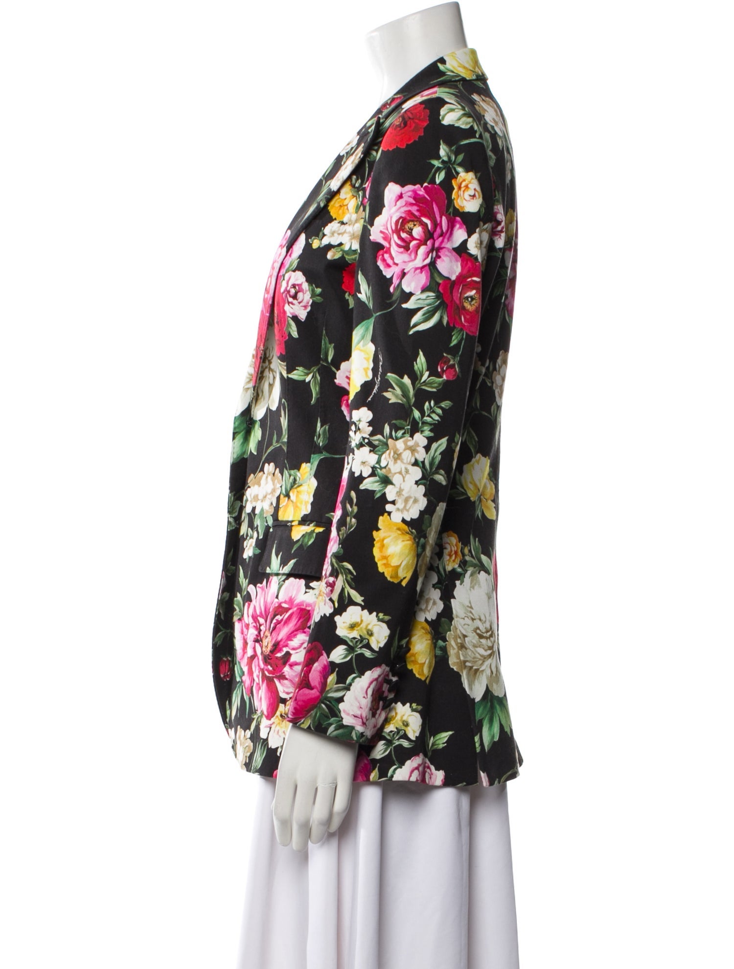 Dolce & Gabbana Floral Print Blazer