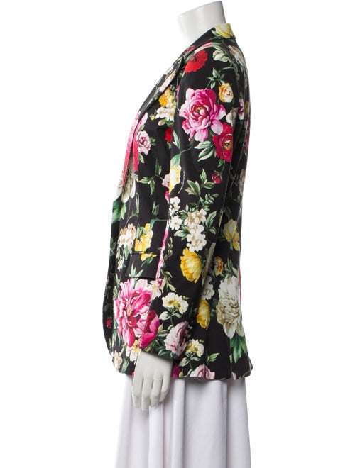 Dolce & Gabbana Floral Print Blazer