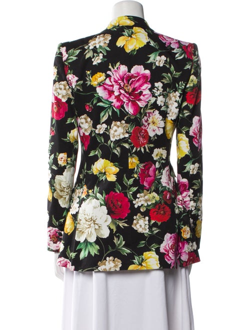 Dolce & Gabbana Floral Print Blazer