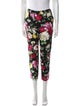 Dolce & Gabbana Floral Print Straight Leg Pants