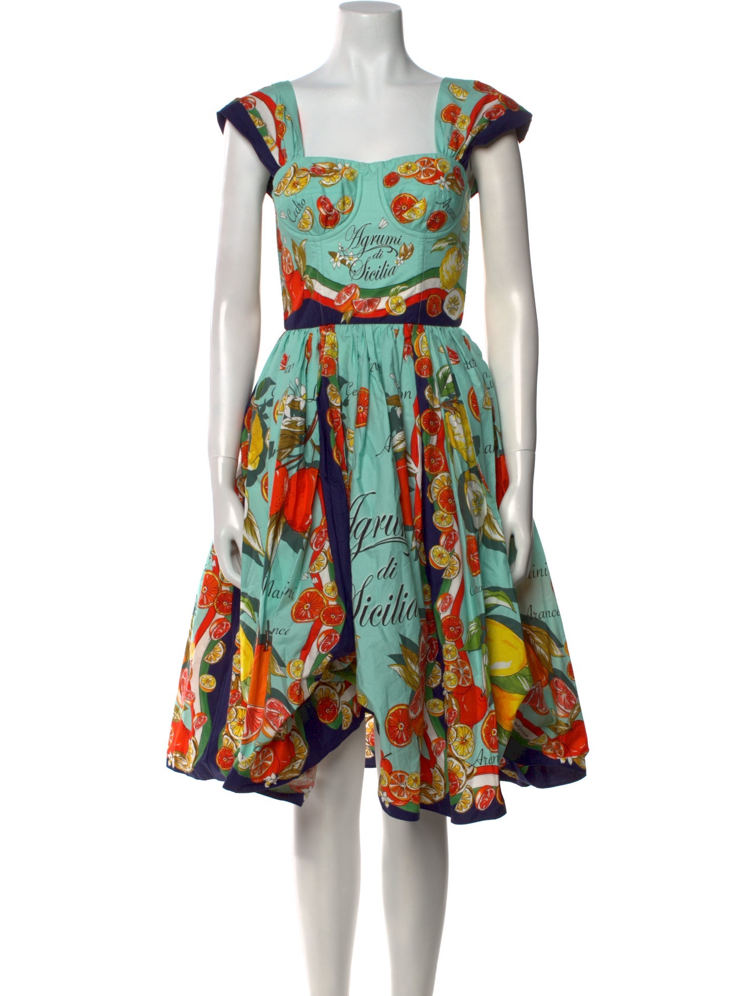 Dolce & Gabbana Floral Print Mini Dress