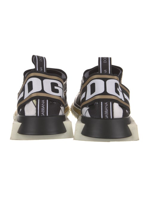 Dolce & Gabbana Printed Crystal Embellishments Sneakers