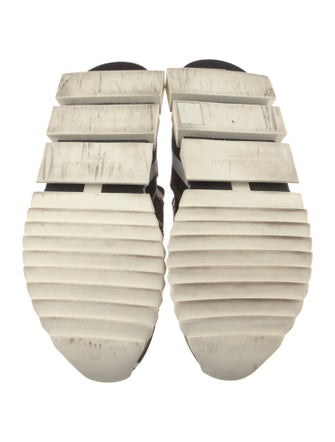 Dolce & Gabbana Printed Crystal Embellishments Sneakers