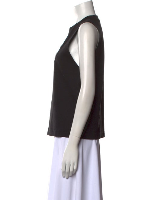 Dolce & Gabbana Graphic Print Crew Neck Top