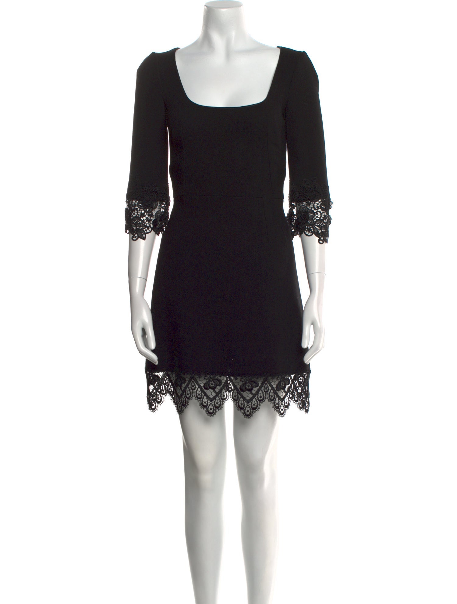 Dolce & Gabbana Wool Mini Dress