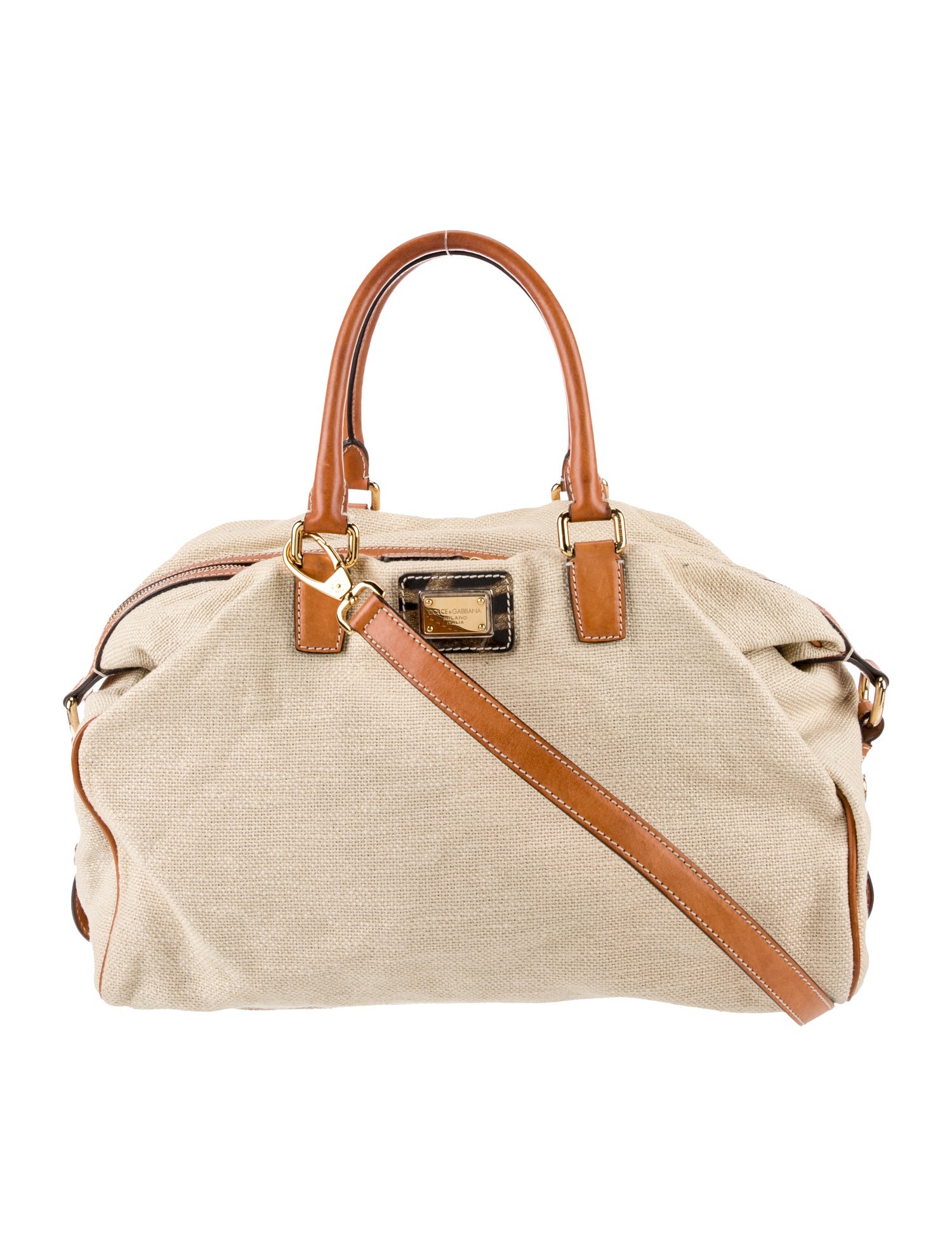 Dolce & Gabbana Canvas Shoulder Bag