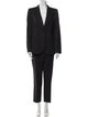 Dolce & Gabbana Virgin Wool Striped Pantsuit