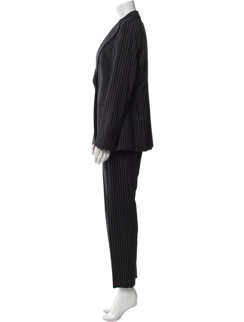 Dolce & Gabbana Virgin Wool Striped Pantsuit