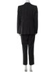 Dolce & Gabbana Virgin Wool Striped Pantsuit
