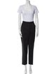 Dolce & Gabbana Virgin Wool Striped Pantsuit