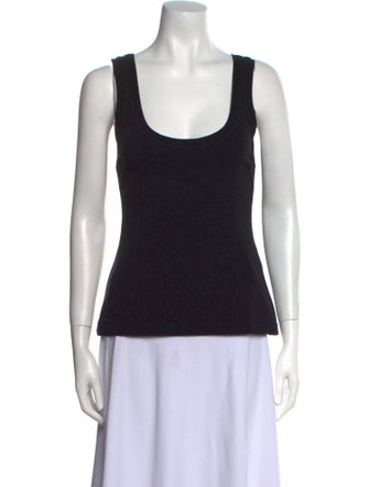 Dolce & Gabbana Scoop Neck Sleeveless Top