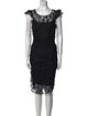 Dolce & Gabbana Lace Pattern Knee-Length Dress