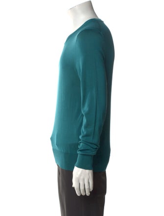 Dolce & Gabbana Silk Crew Neck Pullover