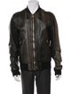 Dolce & Gabbana Goat Leather Bomber Jacket