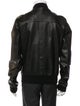 Dolce & Gabbana Goat Leather Bomber Jacket