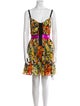 Dolce & Gabbana Floral Print Mini Dress