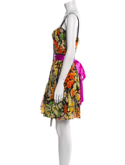 Dolce & Gabbana Floral Print Mini Dress