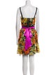 Dolce & Gabbana Floral Print Mini Dress