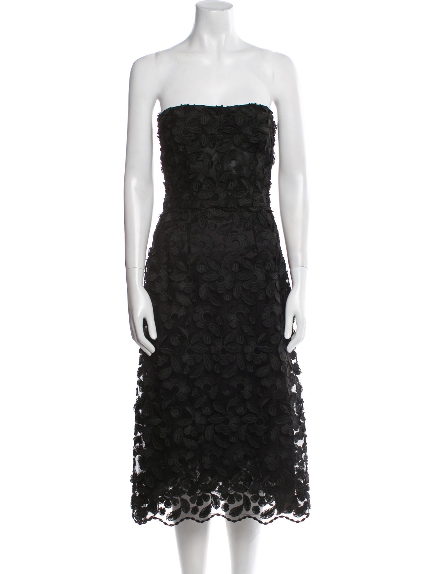 Dolce & Gabbana Strapless Knee-Length Dress w/ Tags