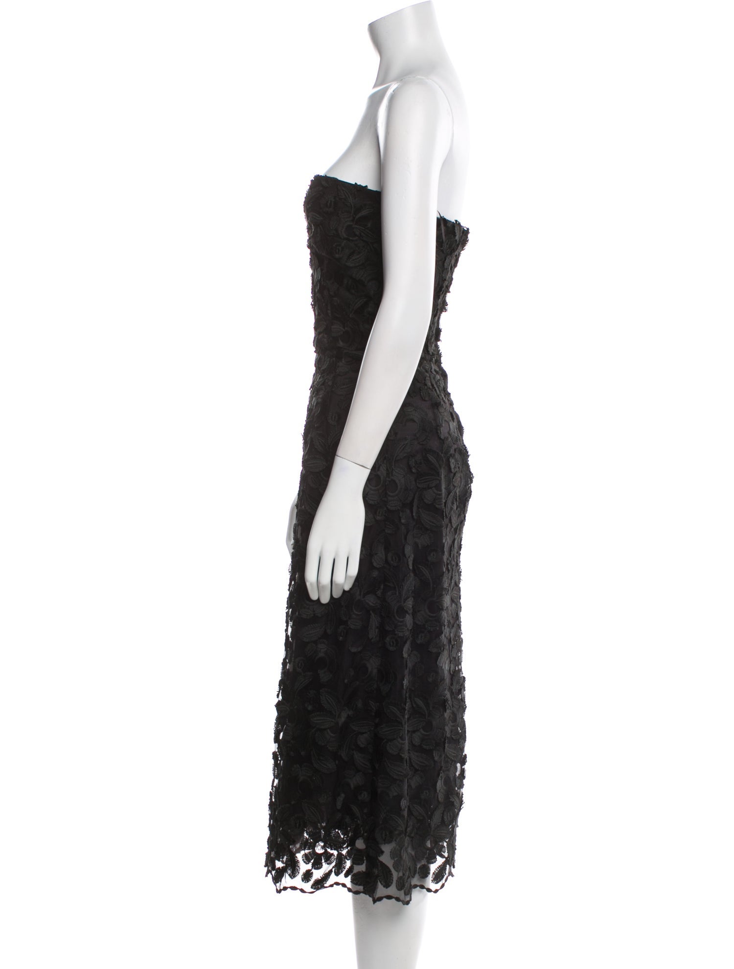 Dolce & Gabbana Strapless Knee-Length Dress w/ Tags