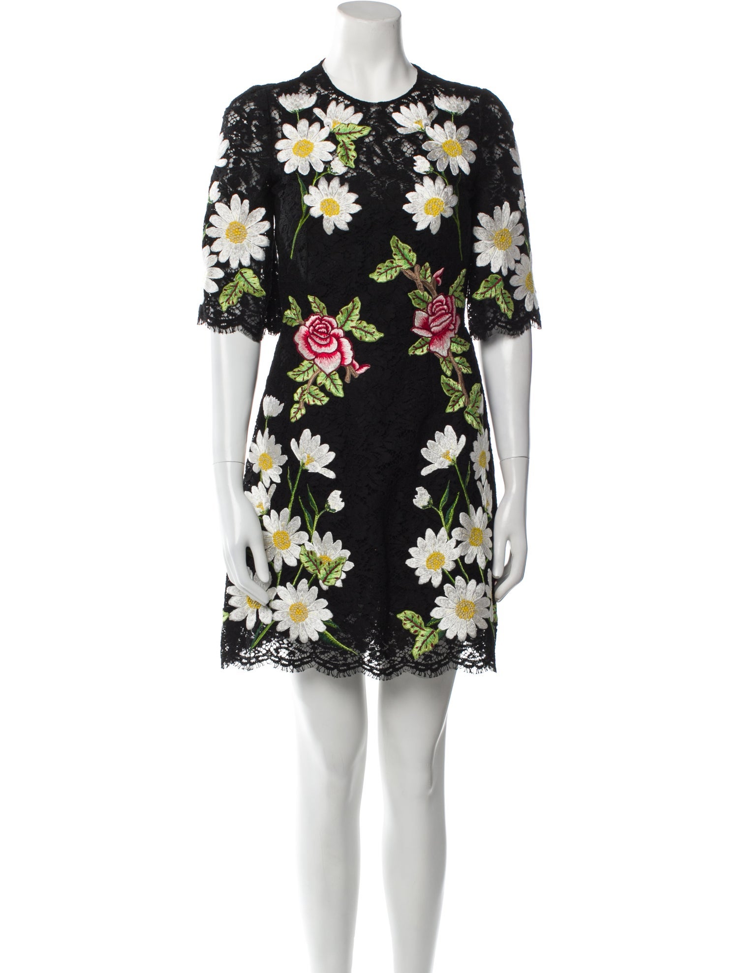 Dolce & Gabbana Lace Mini Dress