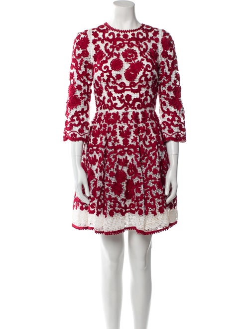 Dolce & Gabbana Printed Mini Dress