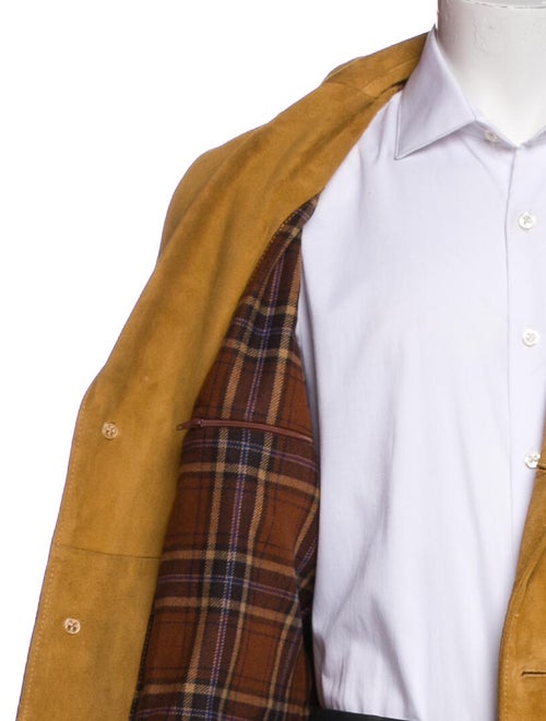 Dolce & Gabbana Leather Overcoat