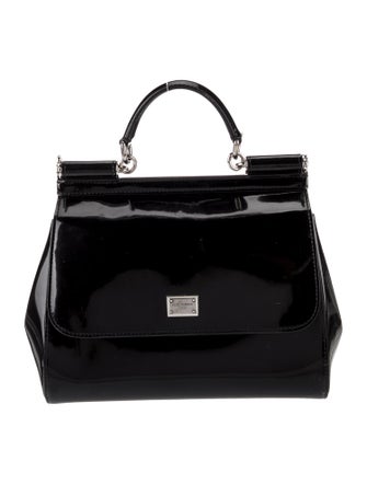 Dolce & Gabbana Leather Top Handle Bag