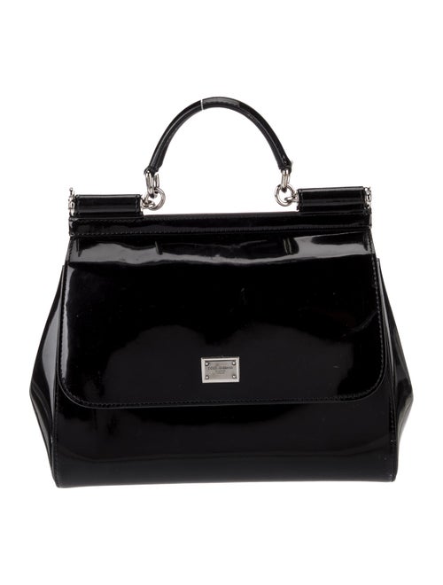 Dolce & Gabbana Leather Top Handle Bag