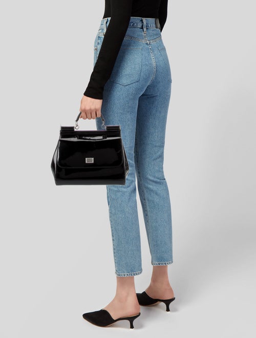 Dolce & Gabbana Leather Top Handle Bag