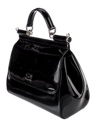 Dolce & Gabbana Leather Top Handle Bag